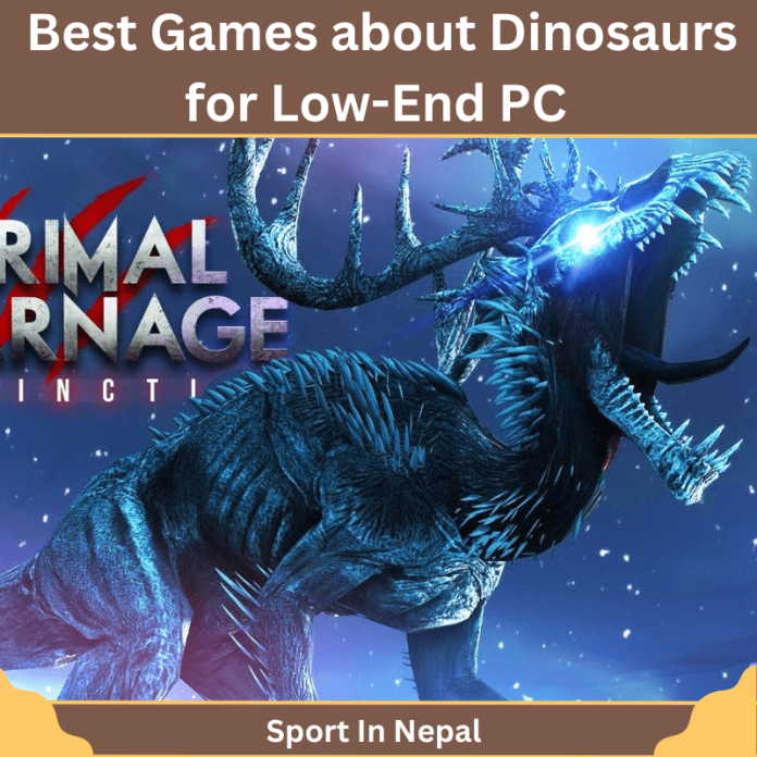 Best Games about Dinosaurs for Low-End PC