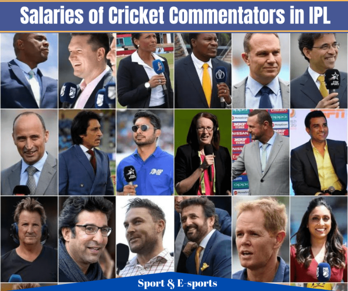 Salaries of Cricket Commentators in IPL