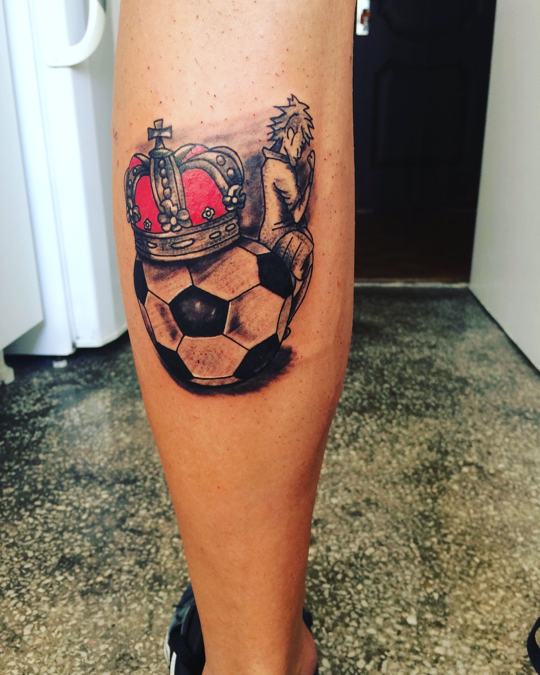 ‘Football’ Tattoo of neymar